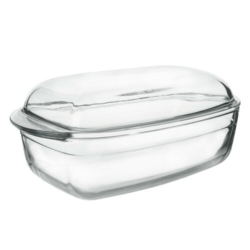 Orion Glas-Auflaufform mit Deckel rechteckig, 32,5 x 20 x 13 cm