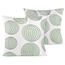 4Home Flanell-Kissenbezug Geometry, 40 x 40 cm, 2er-Satz