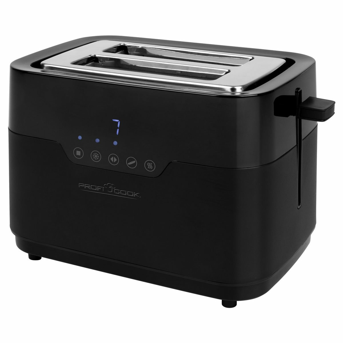 ProfiCook TA 1244 digitális kenyérpirító, fekete