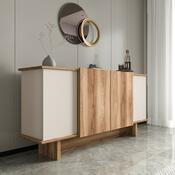 Skříňka Diana Sand and Walnut
