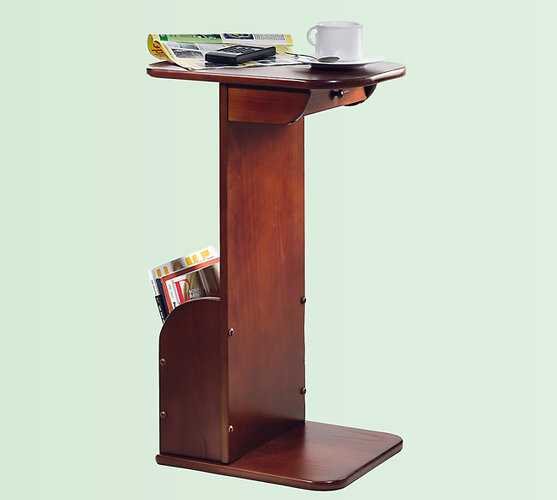 Stylový odkládací stolek z borovice