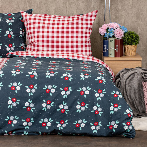 4Home Bombažno posteljnino Country, 140 x 200 cm,70 x 90 cm