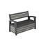 Keter Gartenbank Deco 227 l, grau
