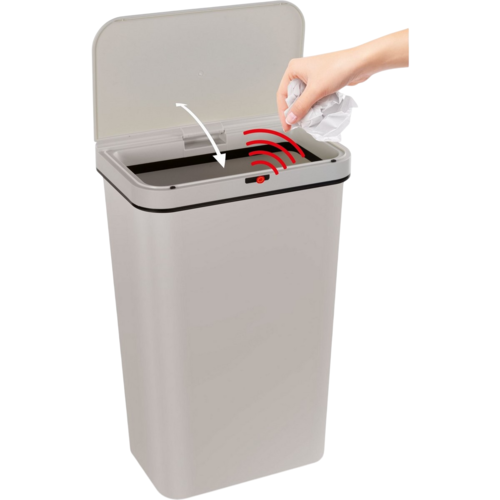 Lamart LT8109 Bezdotykový koš Sensor 50 l, krémová