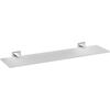 Fala Steklena polica Quad Chrom, 50 cm