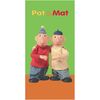 Prosop Pat și Mat green, 75 x 150 cm
