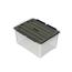 Multibox cu capac fix Eco 30 l, capac negru