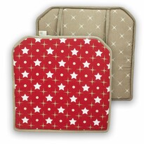 Pernă scaun Stars red, 40 x 40 cm Pernă scaun Stars red, 40 x 40 cm