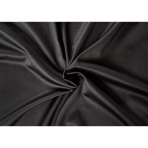 Kvalitex Satin-Betttuch Luxury collection schwarz, 160 x 200 cm + 22 cm