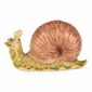 Gartendekoration Schnecke hellbraun, 16 x 7 x 10 cm, Keramik