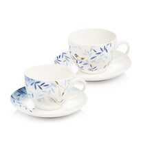 Tescoma 2er Set Tassen mit Untertasse myCOFFEE Nature