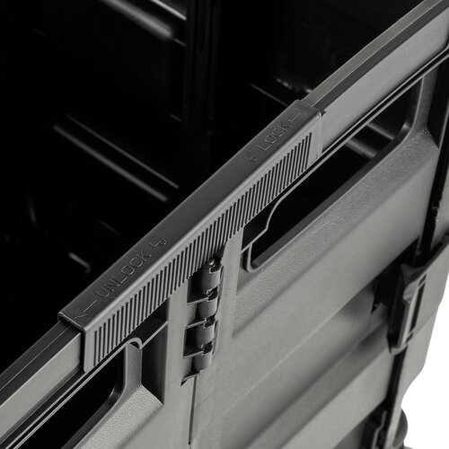 Keeeper Skladací nákupný vozík Olli 65 l Black