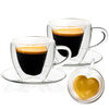 4Home termo skodelica s podstavkom Heart Hot &Cool 150 ml, 2 kos