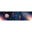 Pas dekoracyjny Universe, 500 x 14 cm