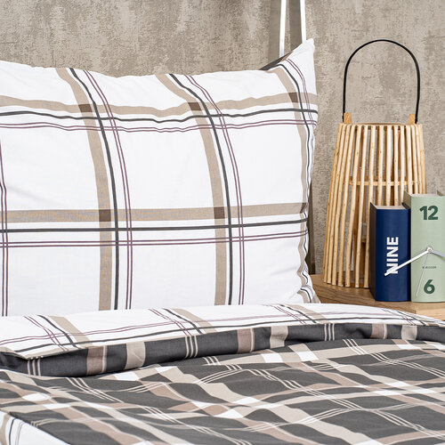 Lenjerie de pat 4Home Scotch, din bumbac, 160 x 200 cm, 70 x 80 cm