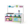 Woody Kitchenette cu bancă 2in1, 59 x 31,5 x 58 cm