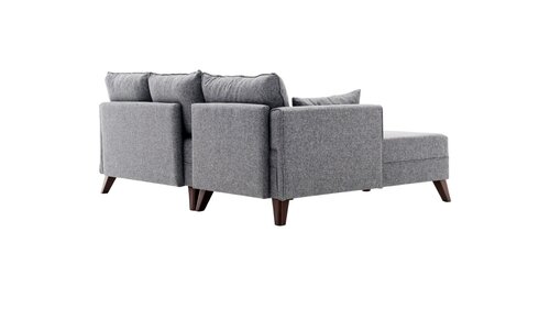 Sofa narożna Bella Narożnik Lewy 2 Szary