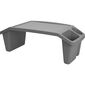 Bett-Tablett 60 x 30 x 21 cm, grau