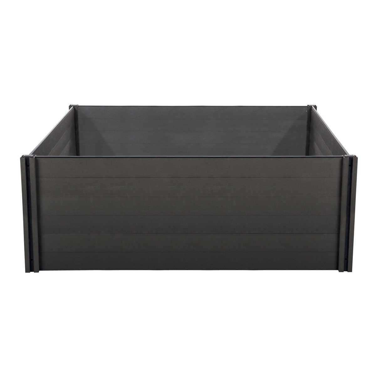 Vyvýšený záhon G21 Crop 183 x 183 x 80, WPC, Eben, 80 cm