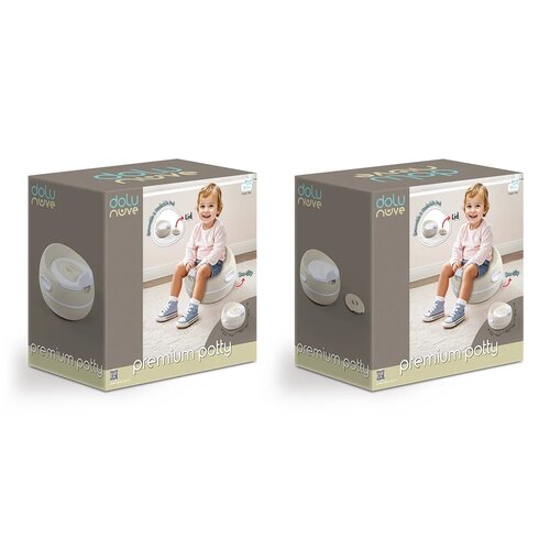 Dolu Baby potty Premium, bej, 19,5 x 34,5 x 33,5cm