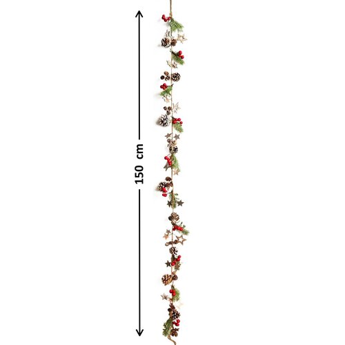 Božična girlanda Narava, 150 cm