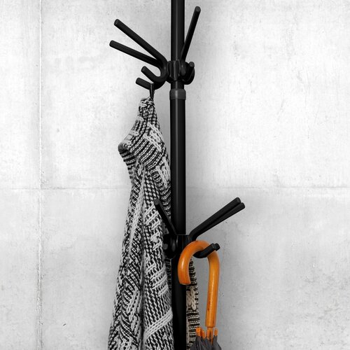 Wenko Set mit 2 Dreierhaken Herkules, schwarz