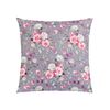 Bellatex Pernă Adéla Flori de trandafir roz, gri, 40 x 40 cm