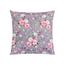 Bellatex Vzglavnik Adéla Cvetovi vrtnice roza,siva, 40 x 40 cm