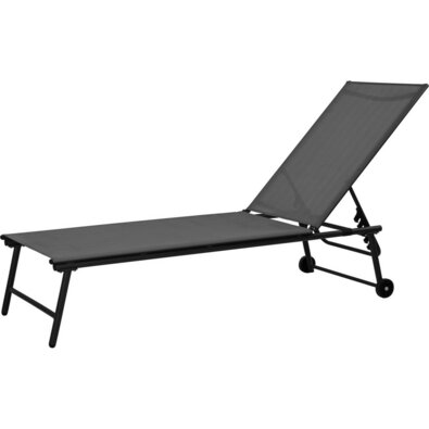 Șezlong înclinabil Marcus, 185 x 57 x 31 cm