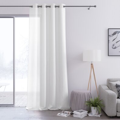 Zavesa AmeliaHome Eyelets Olva, 140 x 250 cm
