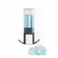 Stenski dozirnik za milno peno Compactor Edge 500ml, črn