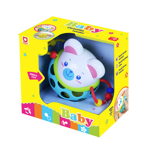 Rappa М'яке брязкальце Мишка, 17 см x 11 см