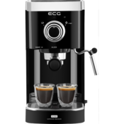 ECG ESP 20301 Black pákový kávovar, 1,25 l, čierna