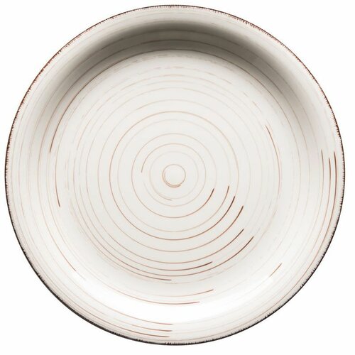 Farfurie intinsa MÃ¤ser Bel Tempo din ceramica,bej, 27.cm