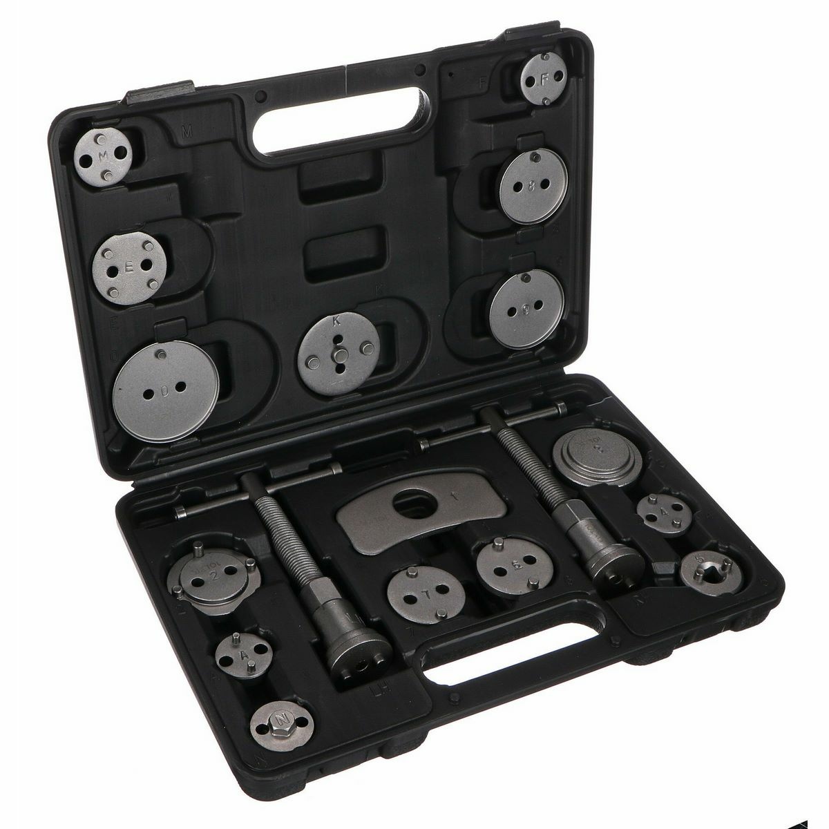 Sixtol fékdugattyú-összenyomó MECHANIC BRAKE SET B LACK 18, 18 db
