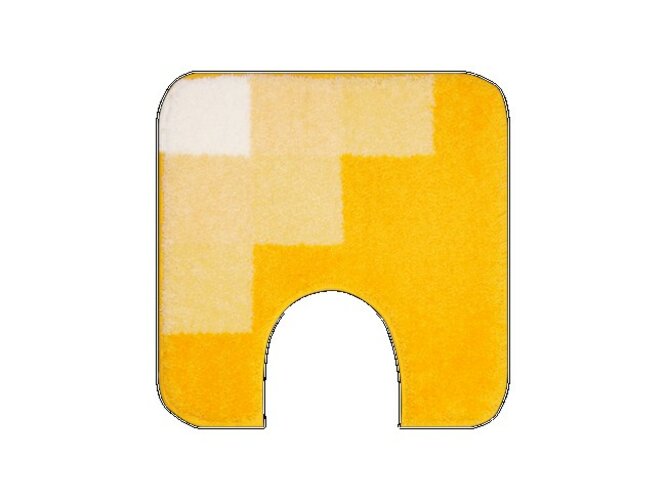 WC predložka Grund UDINE žltá, 50 x 50 cm