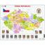 Larsen Puzzle Mapa České republiky, 70 dílků