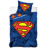 Superman gyerek pamut ágyneműhuzat, 140 x 200 cm, 70 x 80 cm