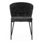 Scaun Bouclé CT-W1077 GREY2, gri închis