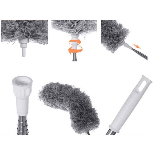 Teleskopski prah Clean, 80 - 280 cm