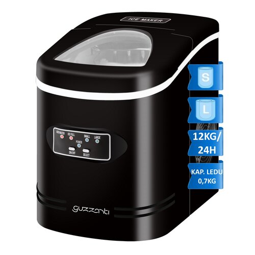 Guzzanti GZ 122 ledomat, črn