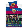 Bavlněné povlečení FC Barcelona hráči, 140 x 200 cm, 70 x 80 cm
