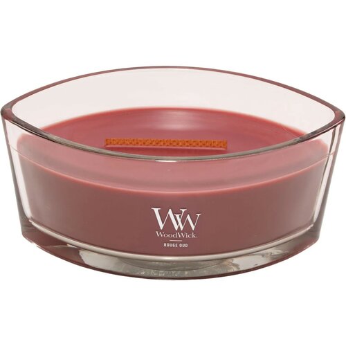 Woodwick Vonná svíčka loď Rouge Oud, 453 g