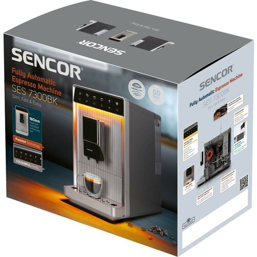 Sencor SES 7300BK automatikus eszpresszógép