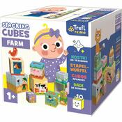 Trefl Primo Bildung-Stapelwürfel Farm