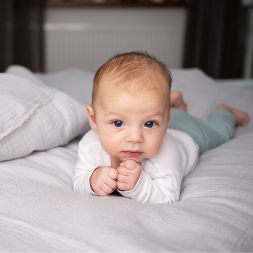 Babymatex Bavlnené obliečky do postieľky sivá, 100 x 135 cm, 40 x 60 cm
