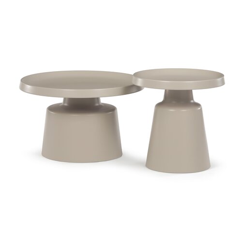 Set de măsuțe de cafea F4114 CSM, bej, 2 buc.