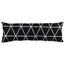 4Home Povlak na Relaxační polštář Náhradní manžel  Galaxy černobílá , 45 x 120 cm