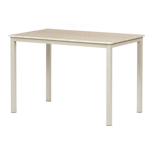 Jídelní stůl BLOCK Travertine, 110 × 70 × 75 cm