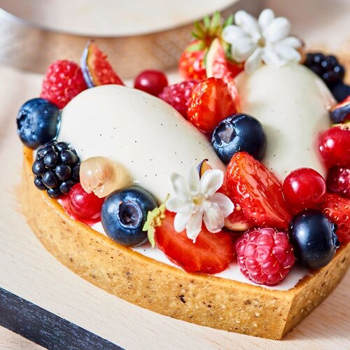 De Buyer 3099.51 perforowana rama do ciast Serce 12 cm, stal nierdzewna